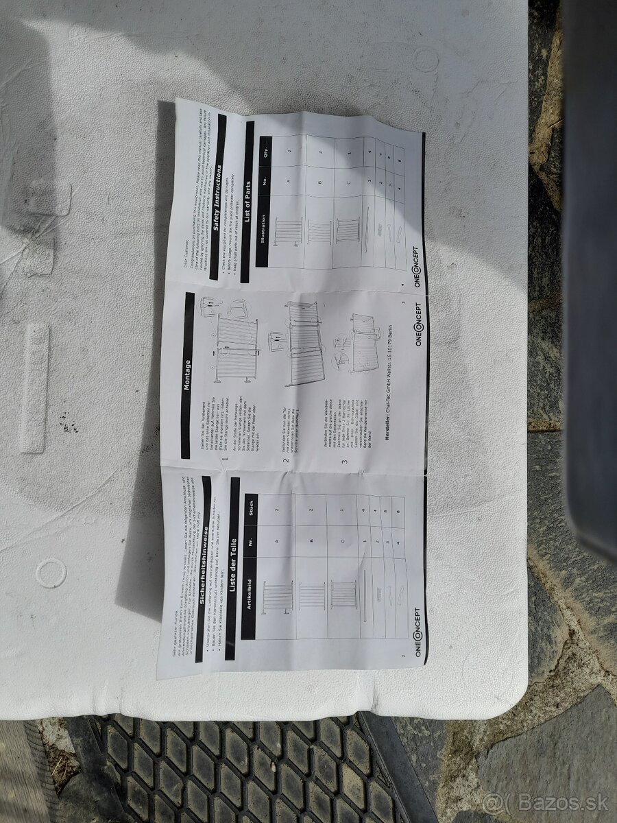 Bezpečnostná ohrádka ,bránka a štyri zábrany - 5