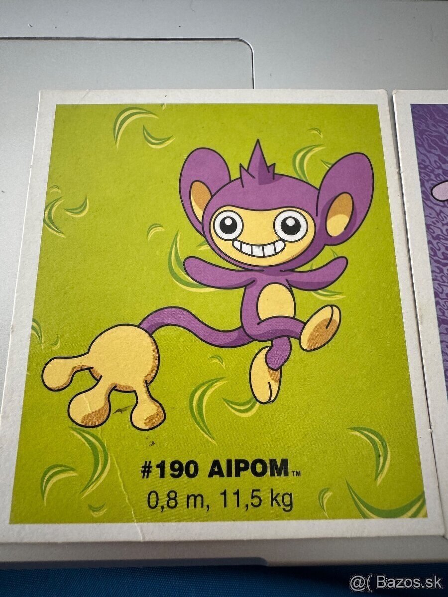 POKÉMON 2001 Nintendo kartičky + DIGIMON kartičky 1. edícia - 5