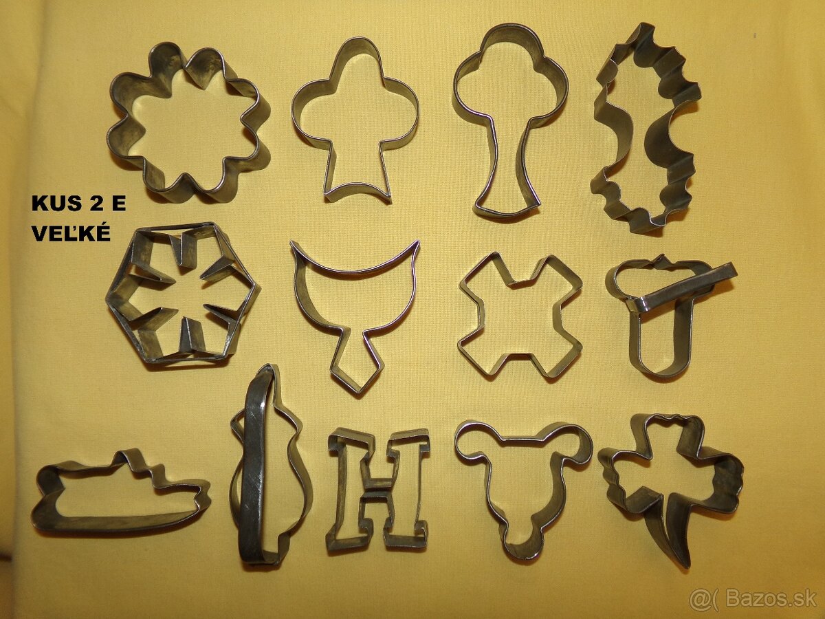 FORMIČKY A VYKRAJOVAČKY, DOBOVÉ na pečenie aj pre zberateľov - 5