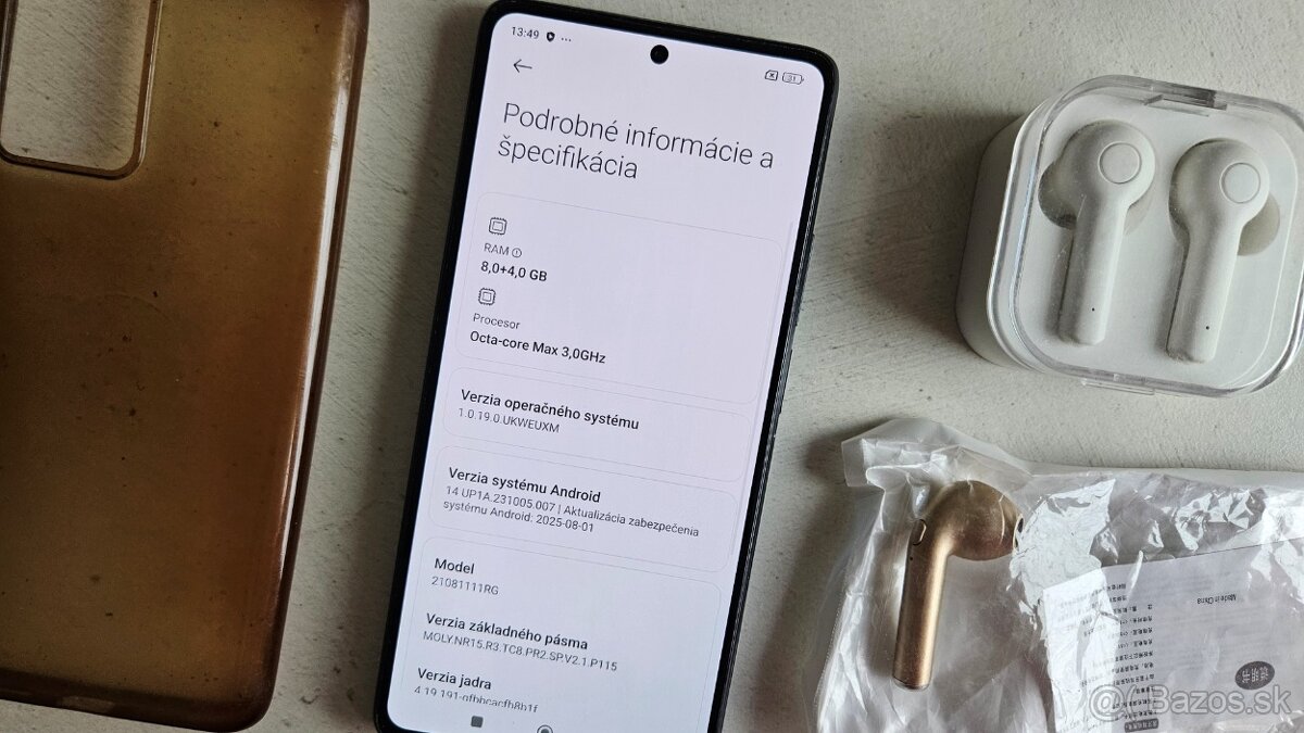 Xiaomi 11T 128GB + handsfree + bluetooth slúchadlá - 5