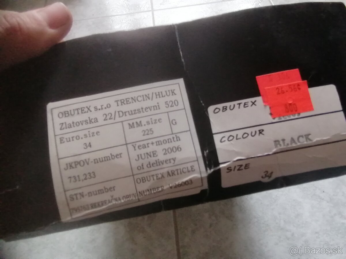 Zimné chlapčenské topánky 34 - 5