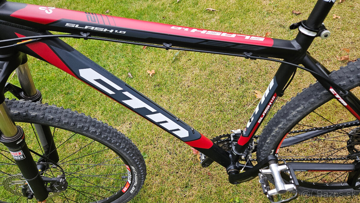 Pánsky CTM Slash 29" veľkosť 20" (L) + nové plášte - 5
