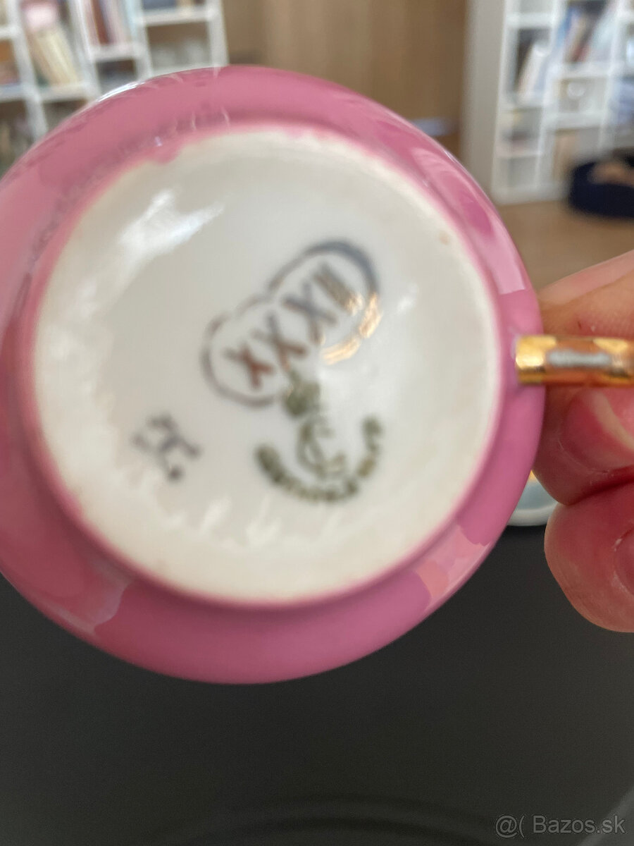 Staršia porcelánová súprava - 5