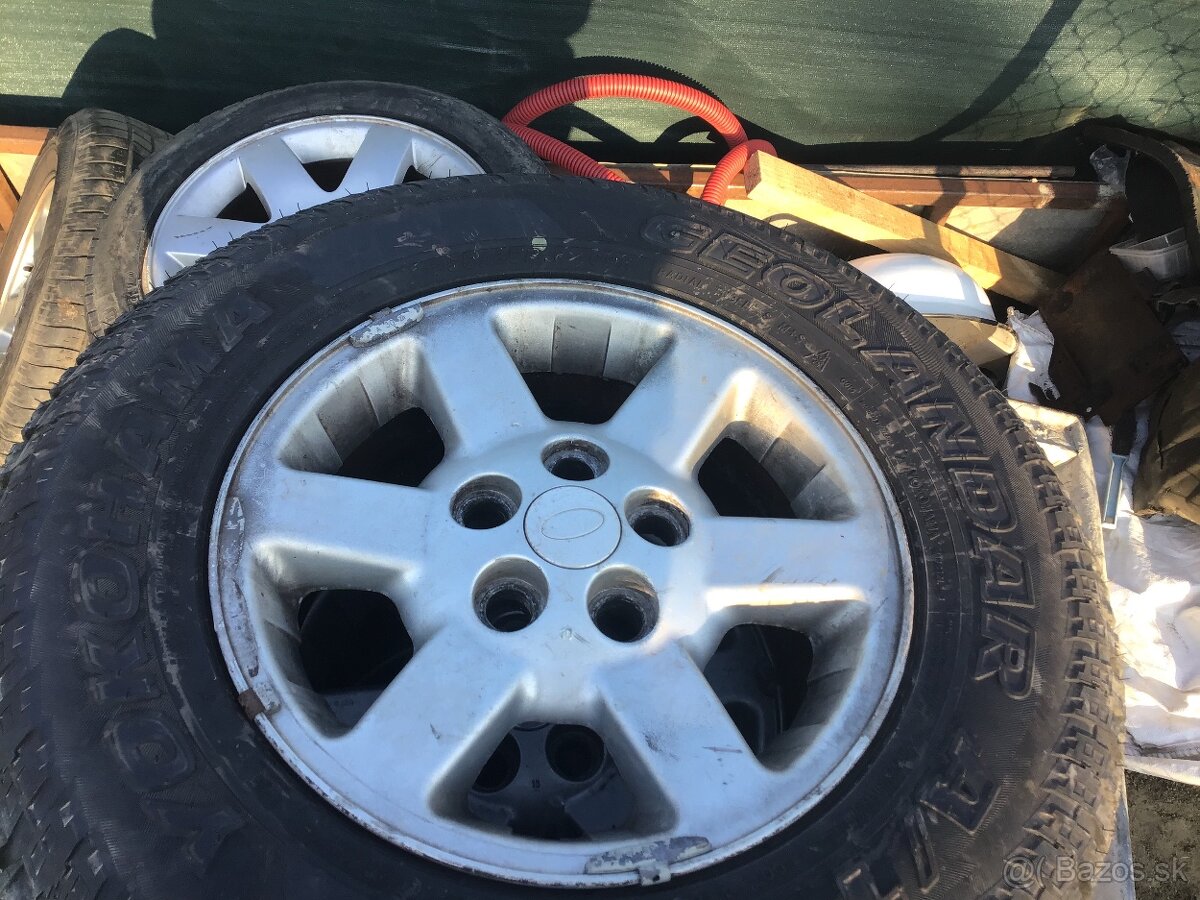 Landrover Discovery 16” disky 5ks - 5