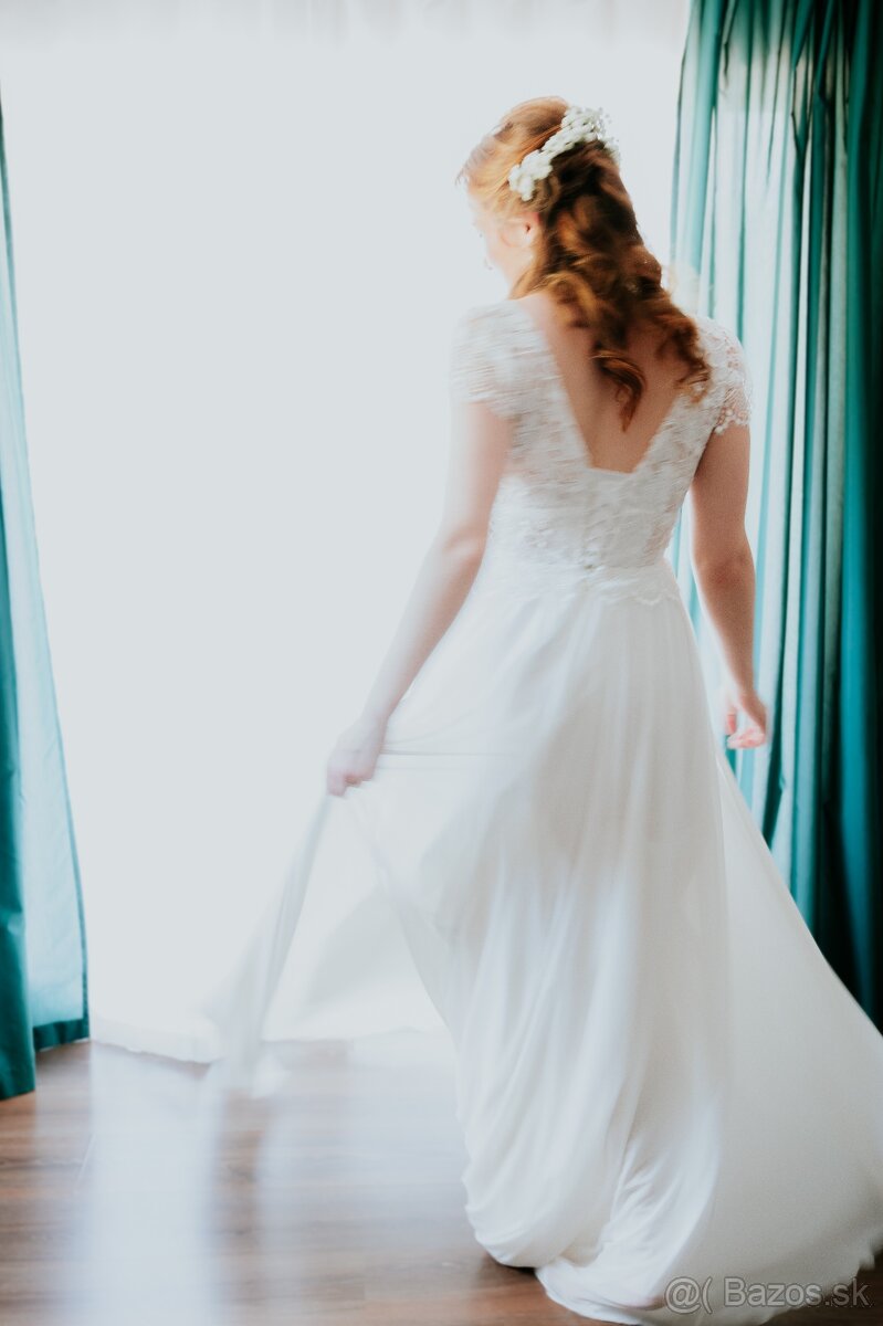 Romantické svadobné šaty - 5