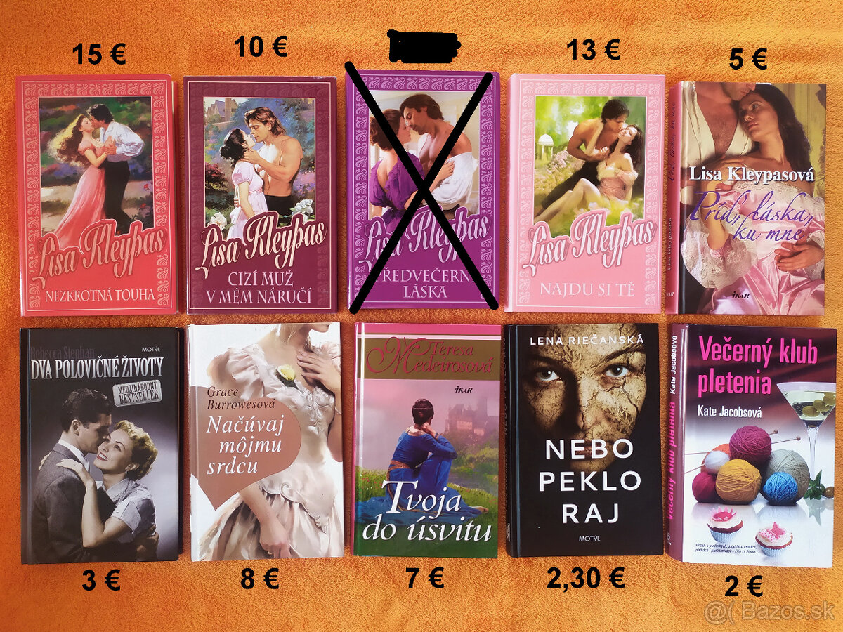 Romány, beletria, romantické, historické, detské knihy - 5