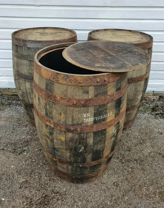 VELKÉ/MALÉ DŘEVĚNÉ DUBOVÉ SUDY NA DEŠŤOVOU VODU - 5