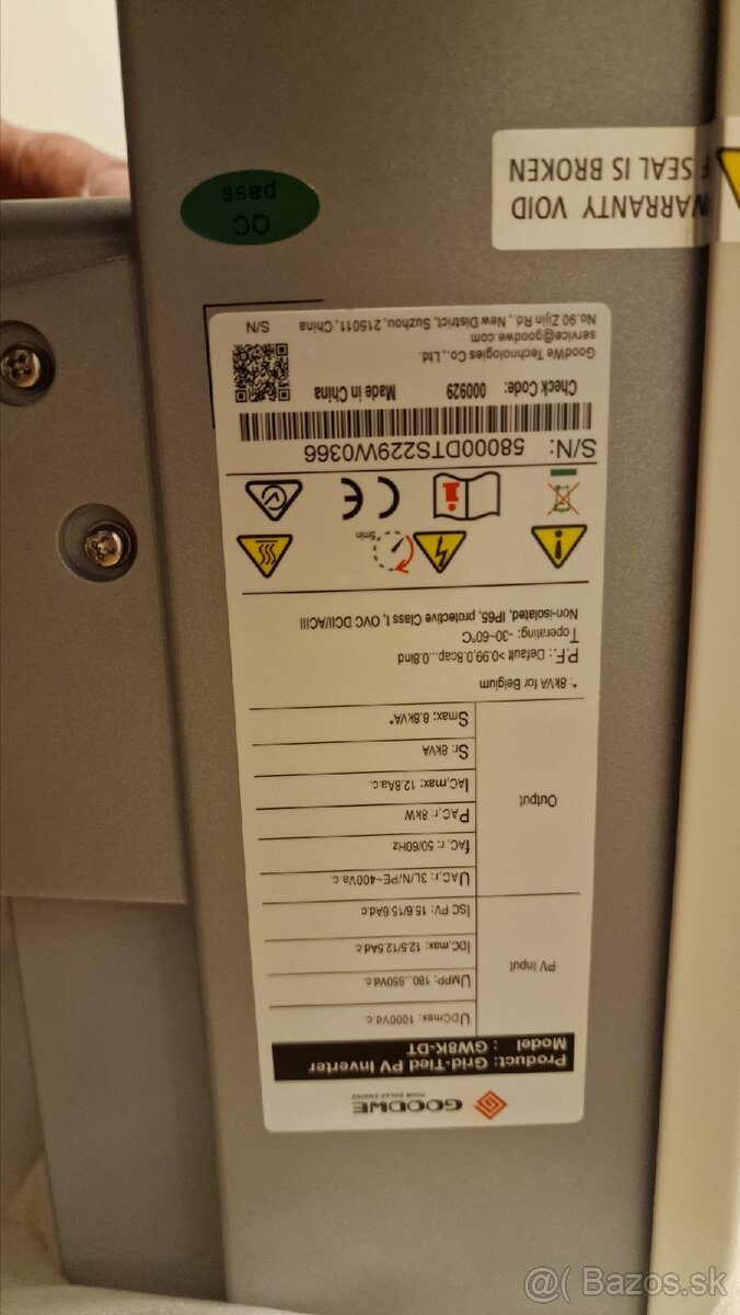 Menič GOODWE GW8K-DT 8KW - 5