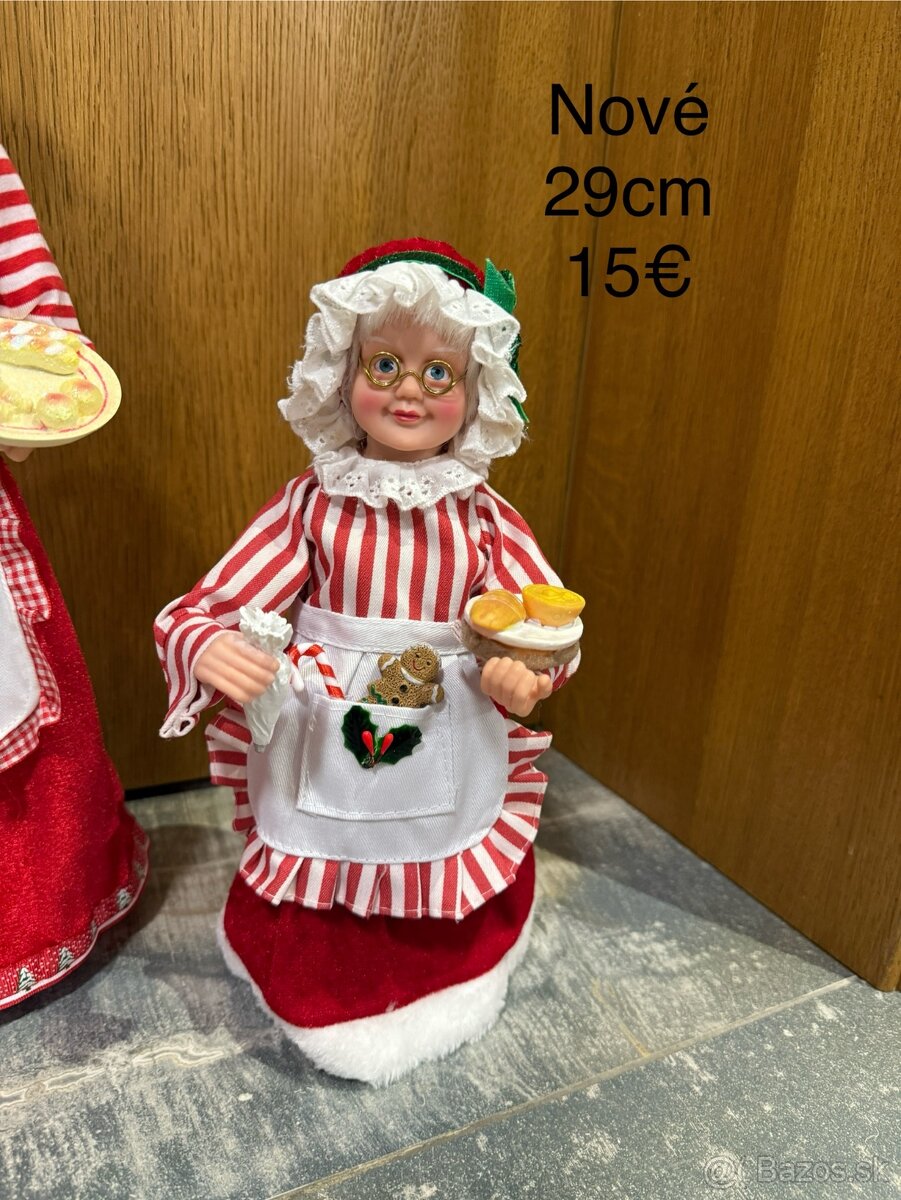 Vianočné dekorácie postavičky - 5