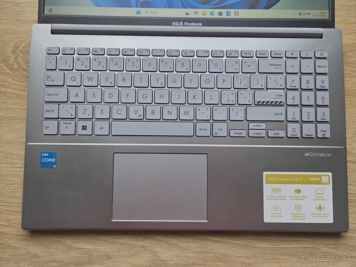 ASUS VivoBook Go 15 E1504 i3-N305,15.6 FHD,8GB/512GB,zaruka - 5