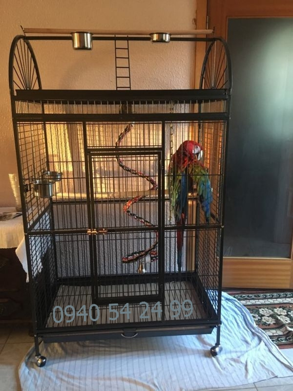 Voliéra pre vtáky - klietka pre zvieratá XXL NOVÁ - 5