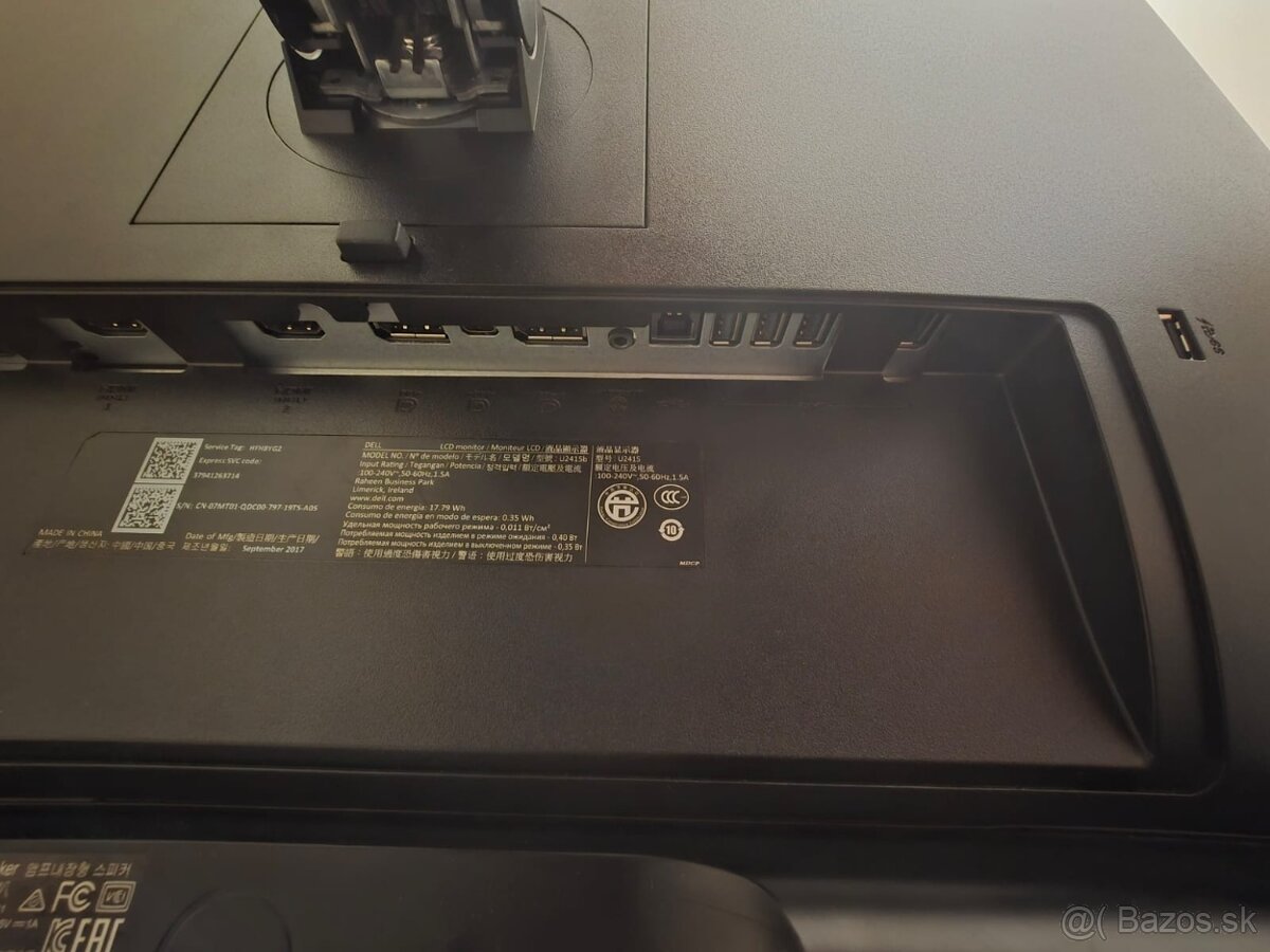 24" Dell U2415b + Soundbar - 5