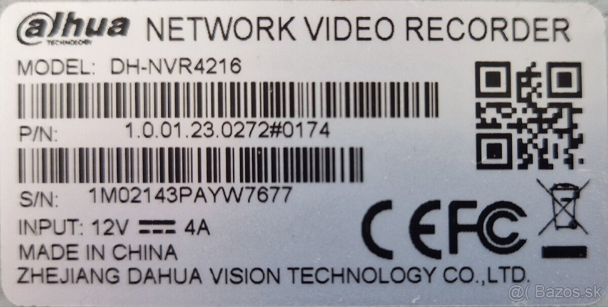 Kamerový set Dahua - 5