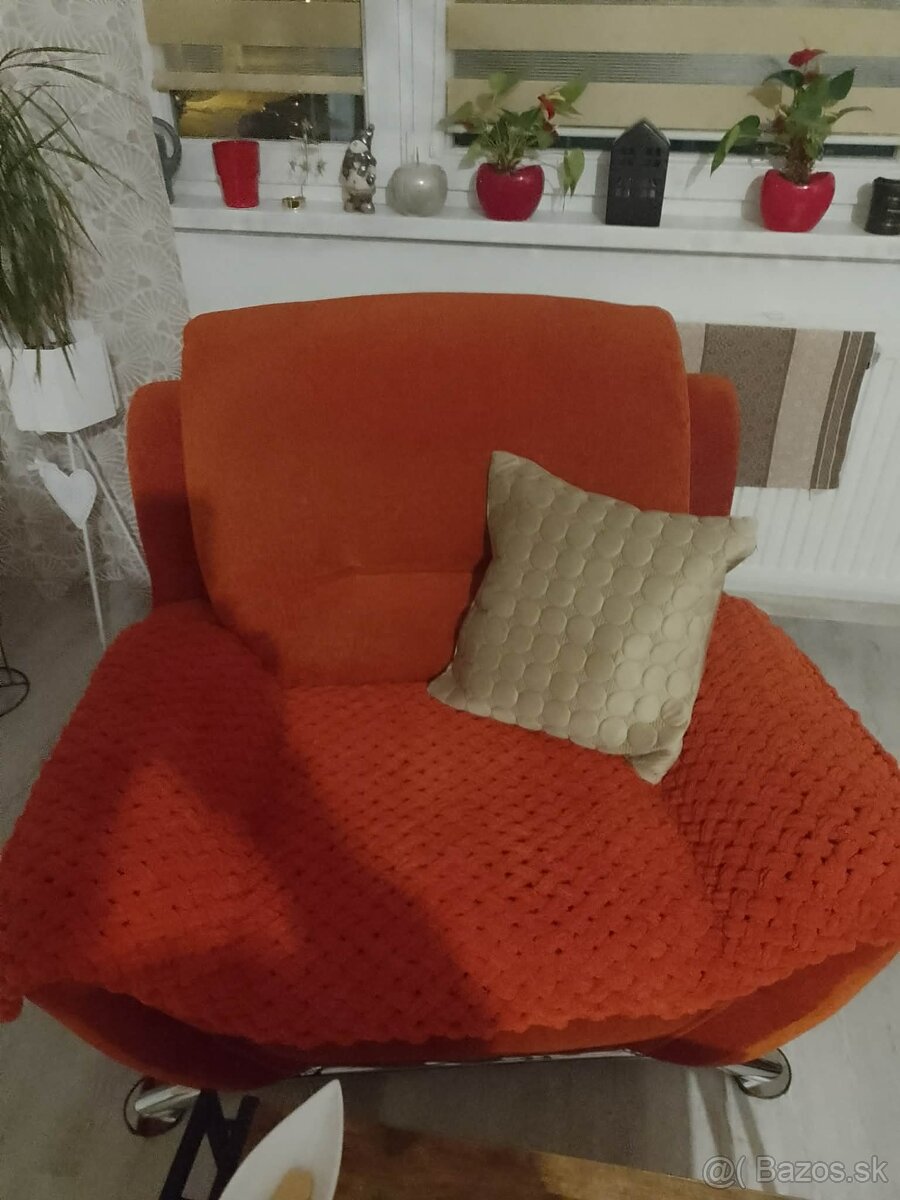 Sedačka + kreslo - 5