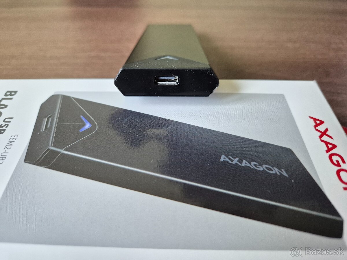 Externý box - AXAGON M.2 NVMe SSD, USB-C 10 Gbps - 5