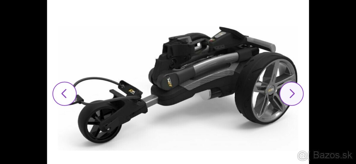 Predám novy el.vozik PowaKaddy FX7 EBS GPS Titan 36 Holes - 5