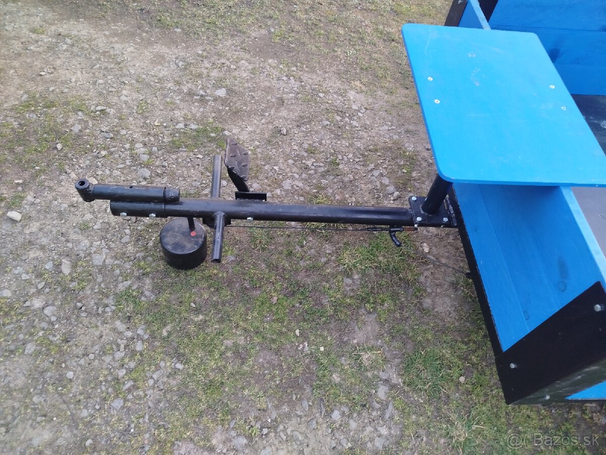 Vlečka za malotraktor -brzdena - 5