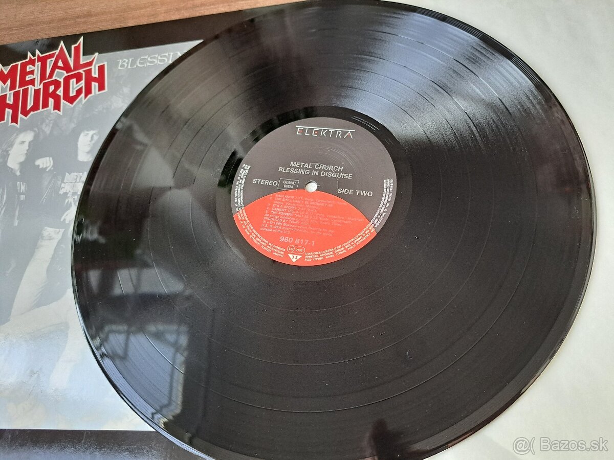 Lp METAL CHURCH- Blessing in Disguise - 5