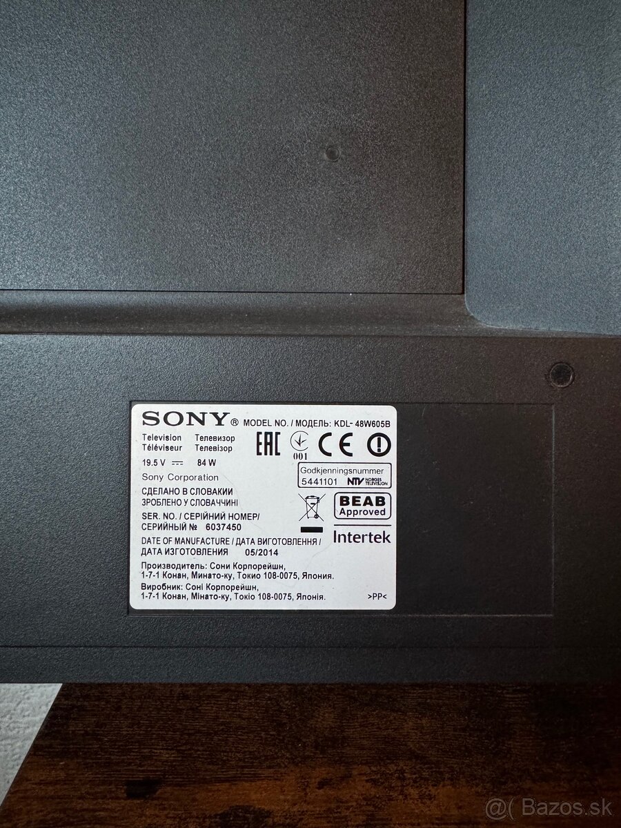 TV 48” sony bravia kdl 48w605b - 5