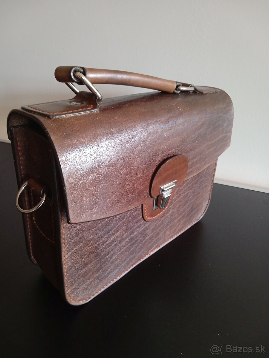 Kožená kabelka-aktovka - 5