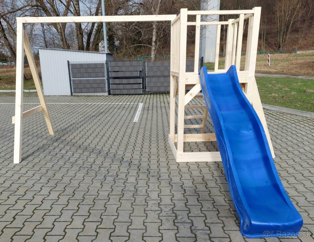 Detské ihrisko so šmykľavkou s montážou a s dovozom - 5