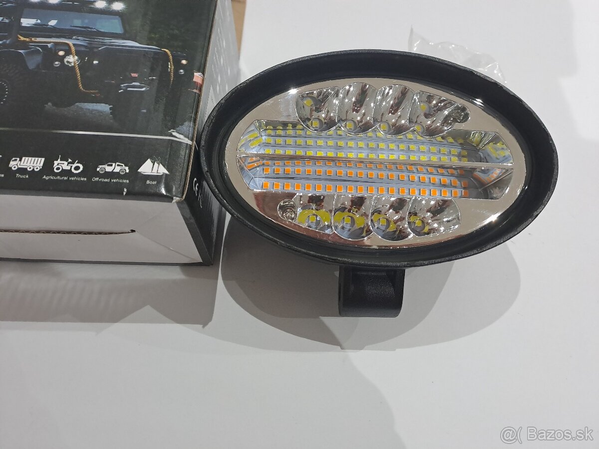 Led pracovne svetlo 144W - ovalne - 5