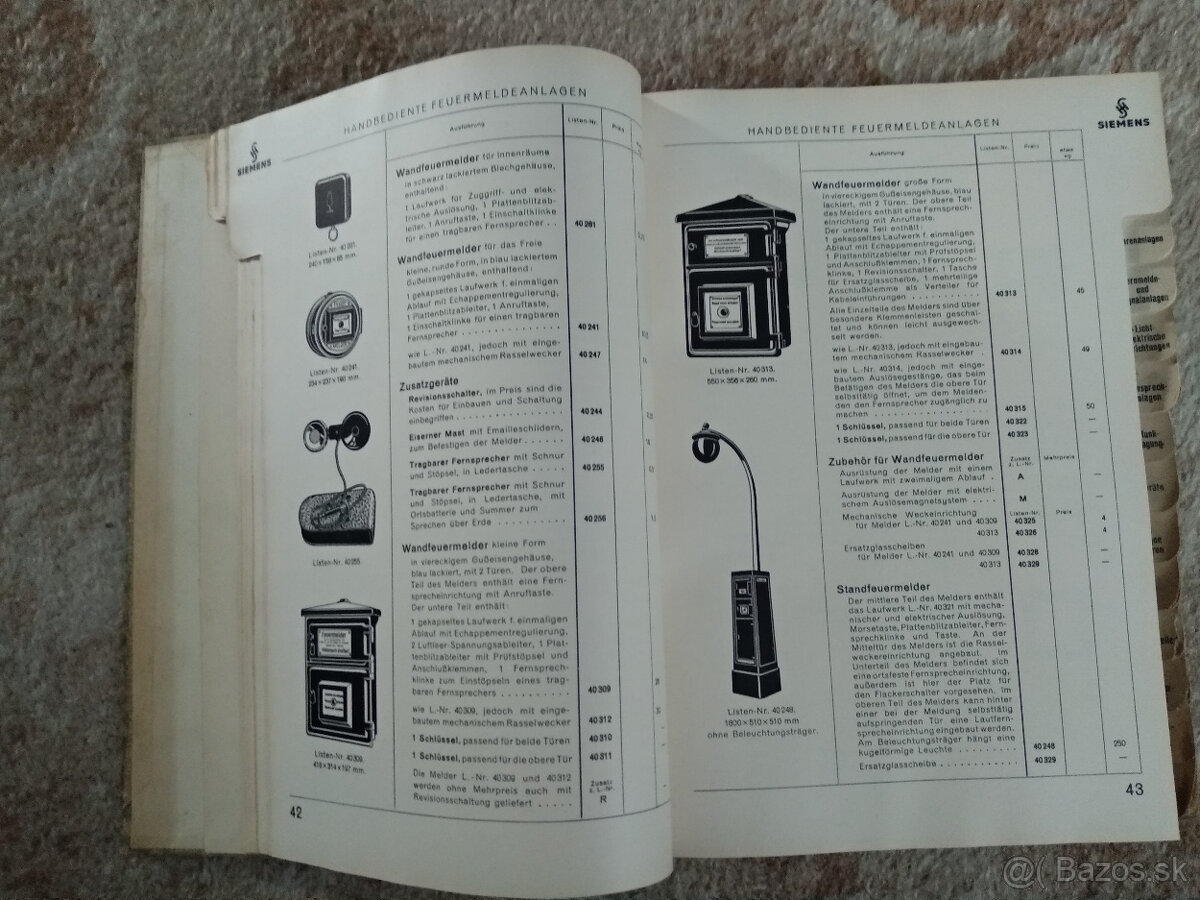 Siemens - starý katalóg - 5