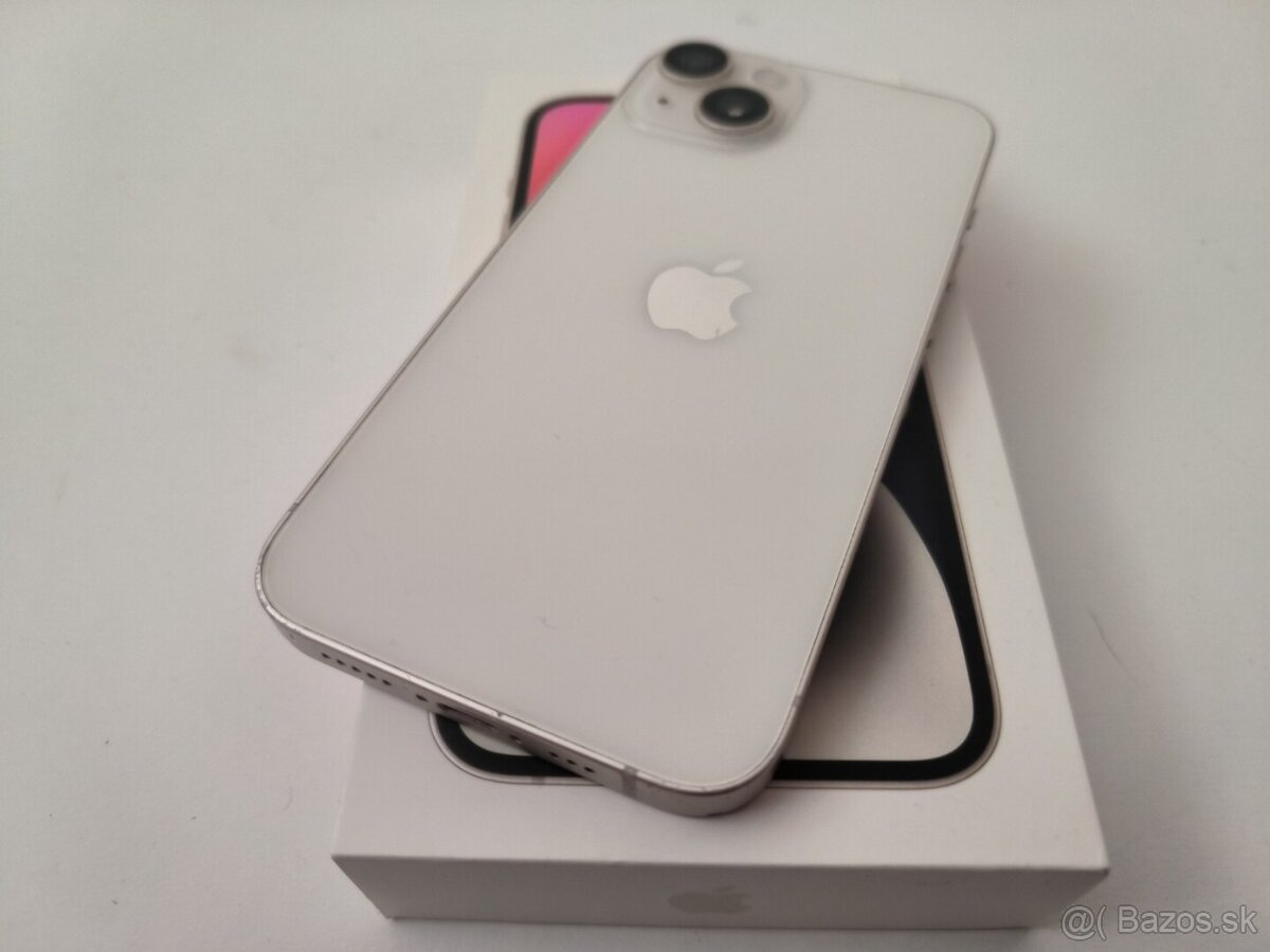 apple iphone 14 128gb Starlight / Batéria 100% - 5