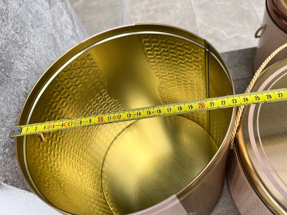 Predám veľké plechové krabice - 5