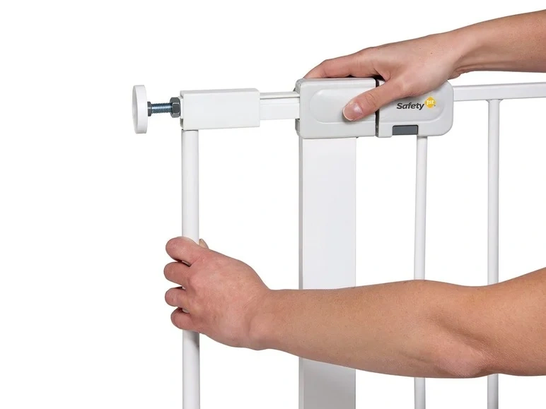 Biela detská zábrana + predĺženie o 7 cm - 5