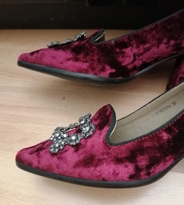 DÁMSKE ZAMATOVÉ LODIČKY veľ.38 - 5