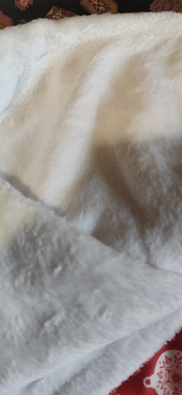 červená vianočná deka - 5