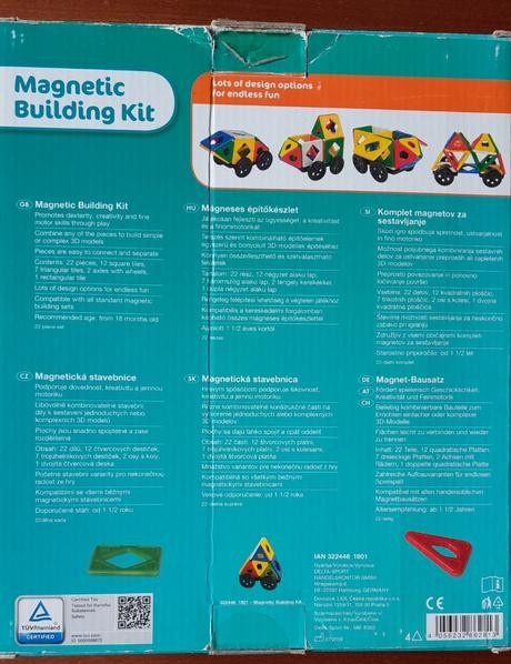 Magnetická stavebnica - play tive junior - 5