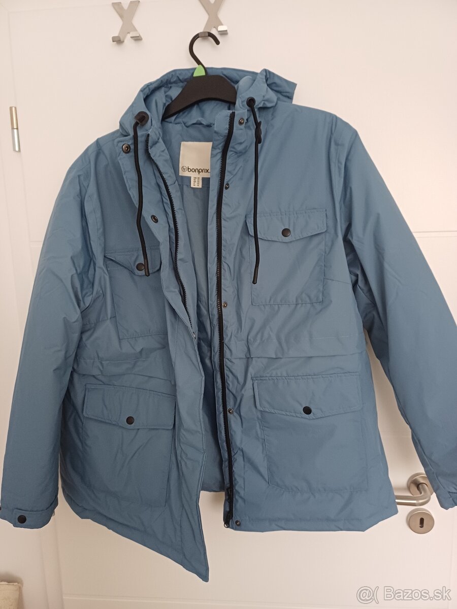 Dámska modrá bunda - 5