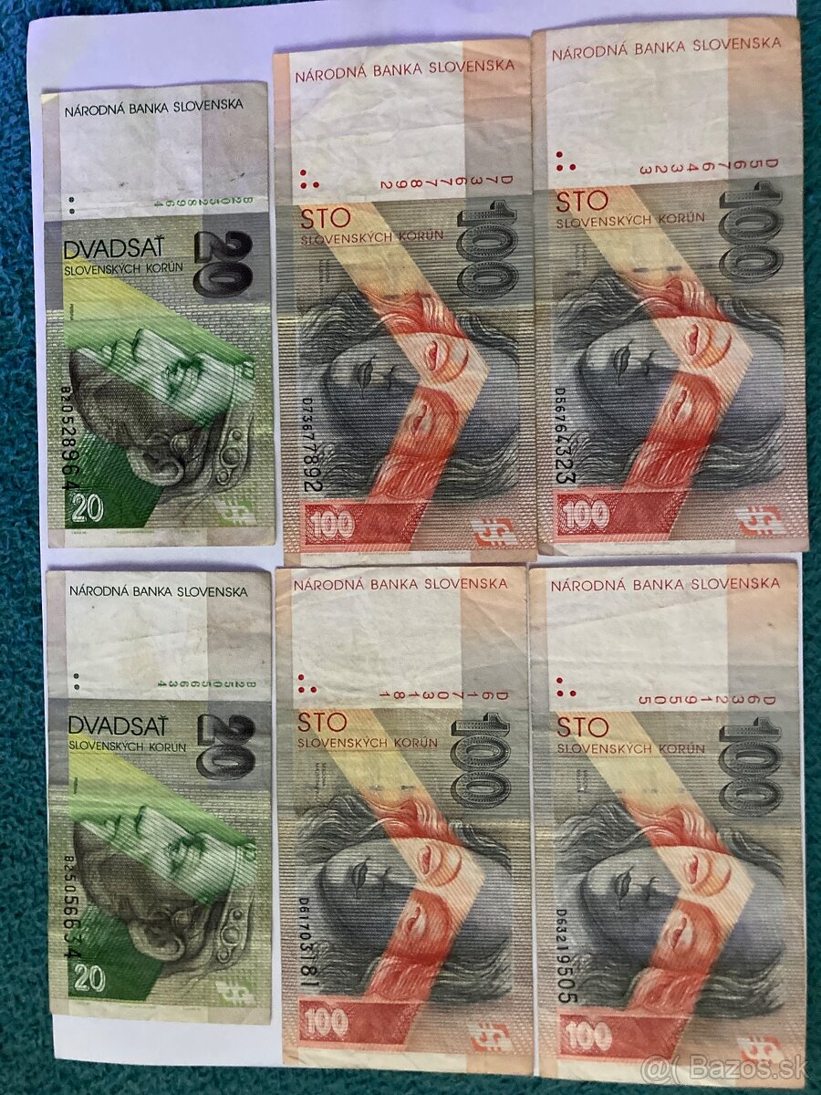 Československé a slovenské koruny - 5