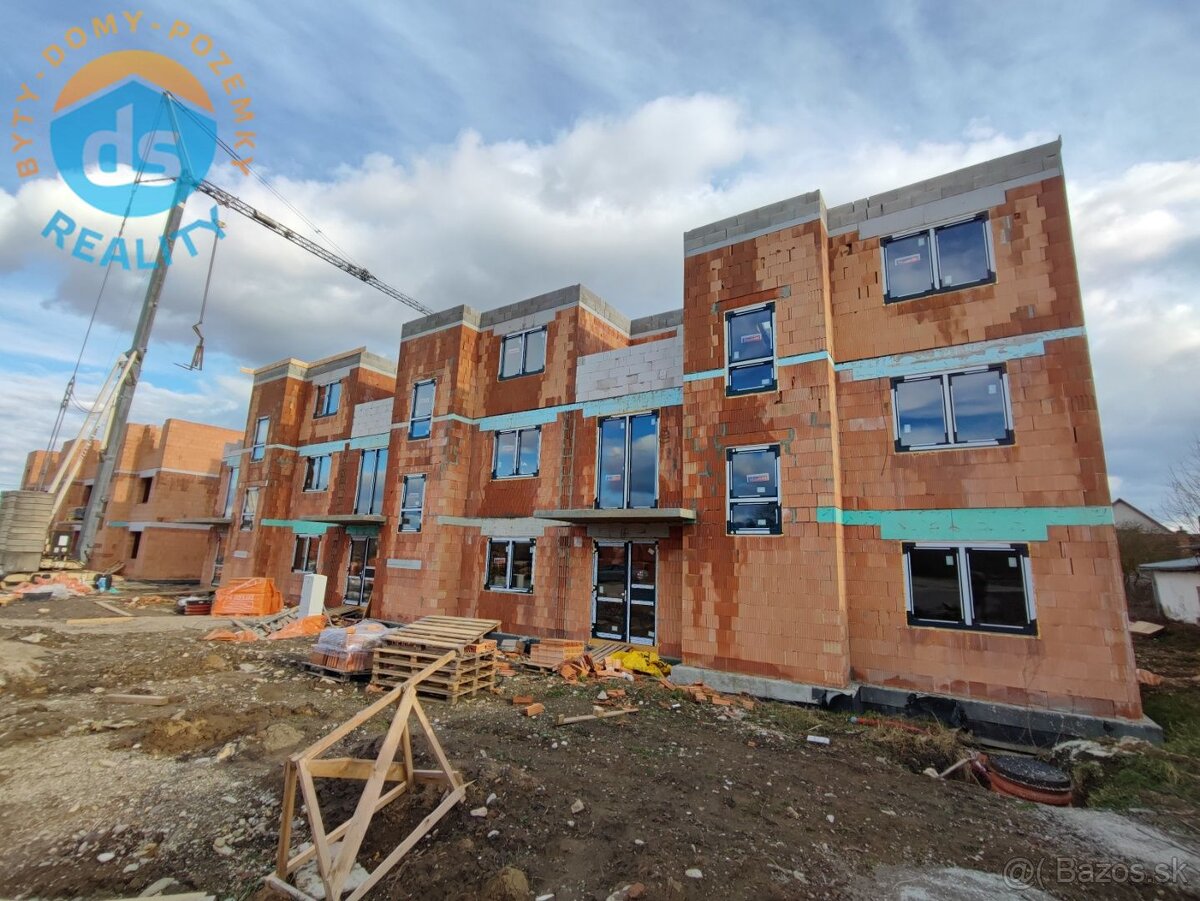 Na prenájom novostavba, 3 izbový byt, 82,75 m2, 2X terasa, p - 5