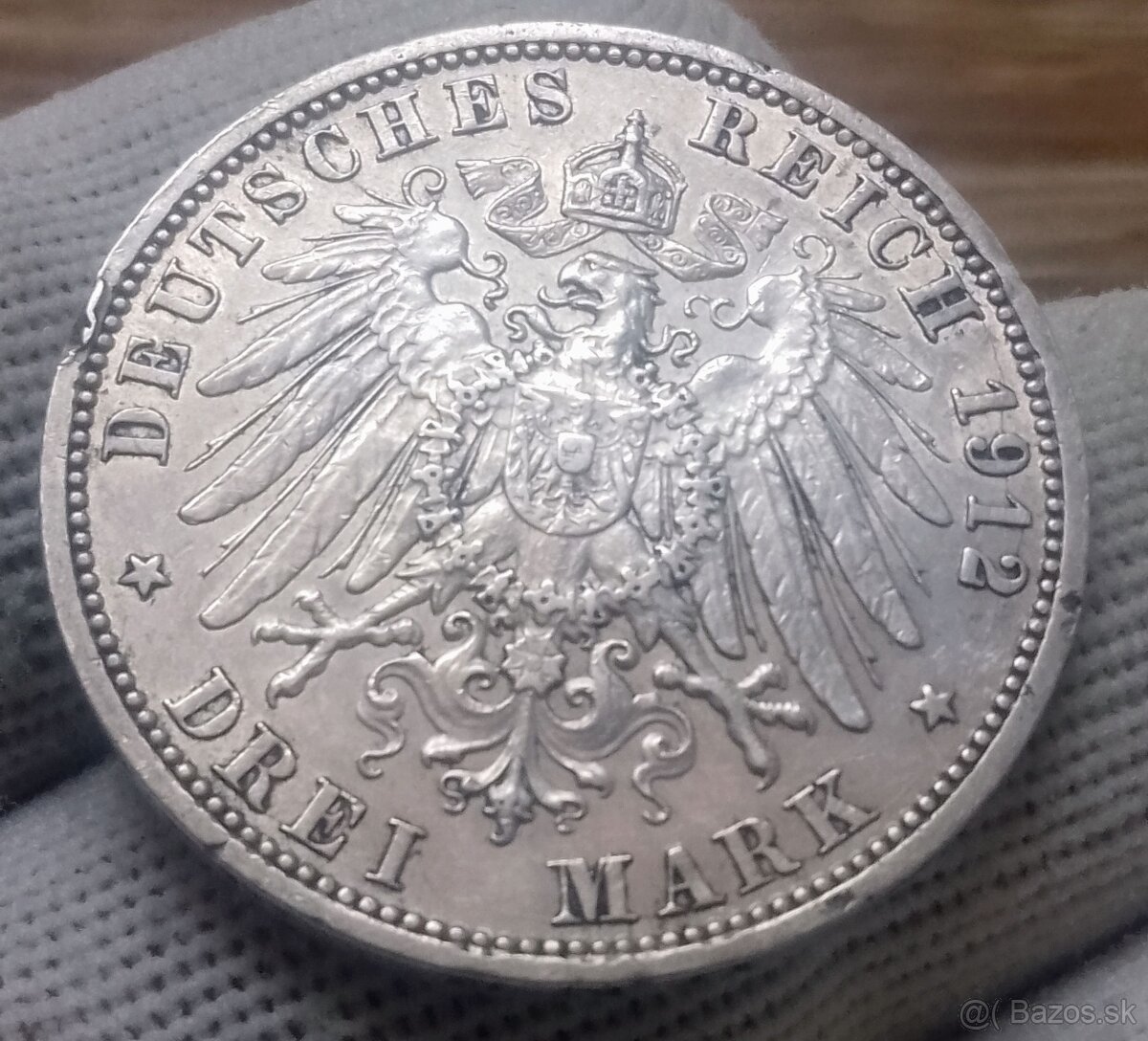 Strieborné mince Nemecka.Rezervované. - 5