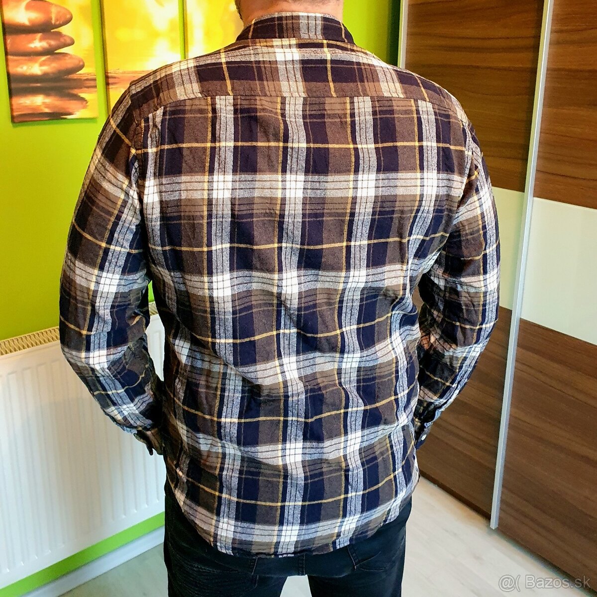 Košele pánske s dlhým rukávom, zn. F&F - 5