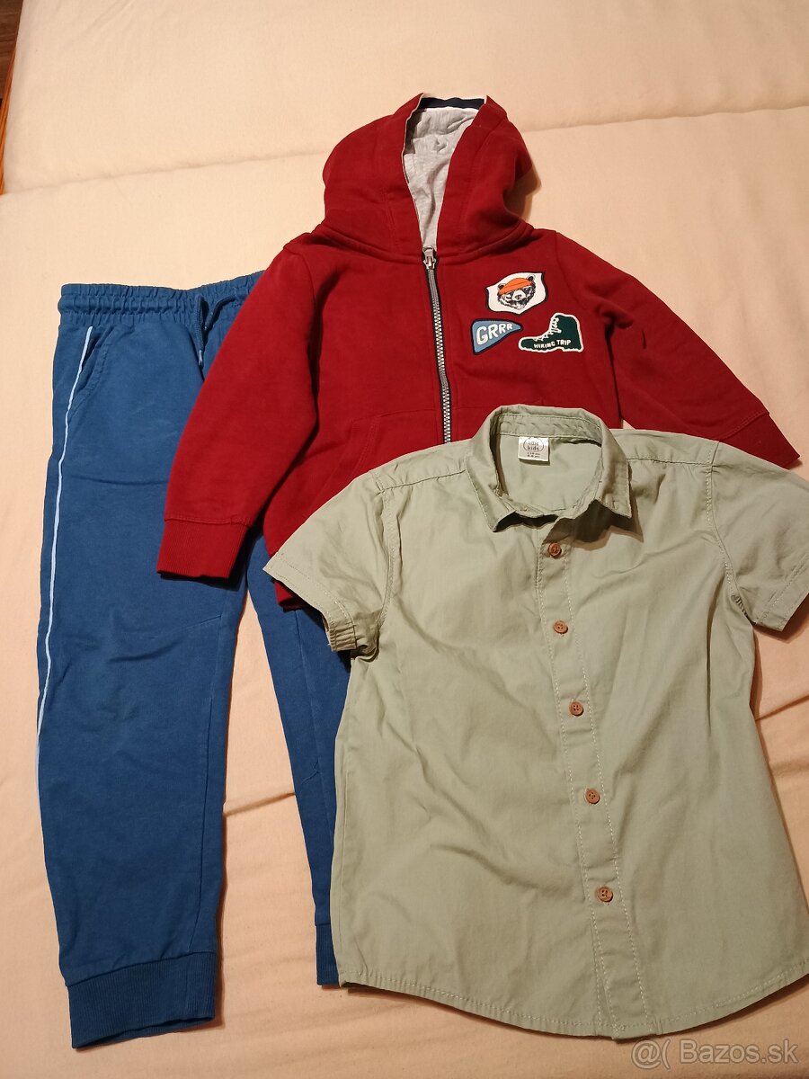 Balík chlapčenské oblečenie 110,116 - 5