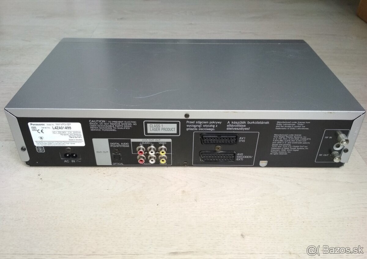 Videorekordér Panasonic NV-VP31, Hi-Fi, SQPB - 5