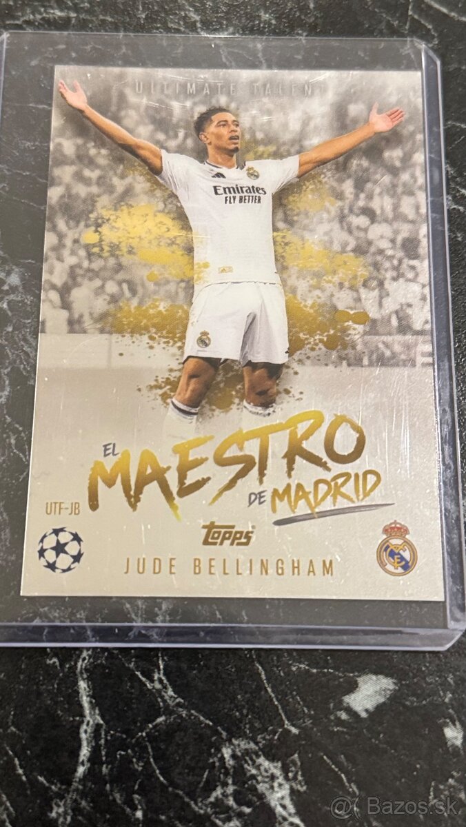 MATCH Attax futbalová kartička EL MAESTRO DE MADRID - 5