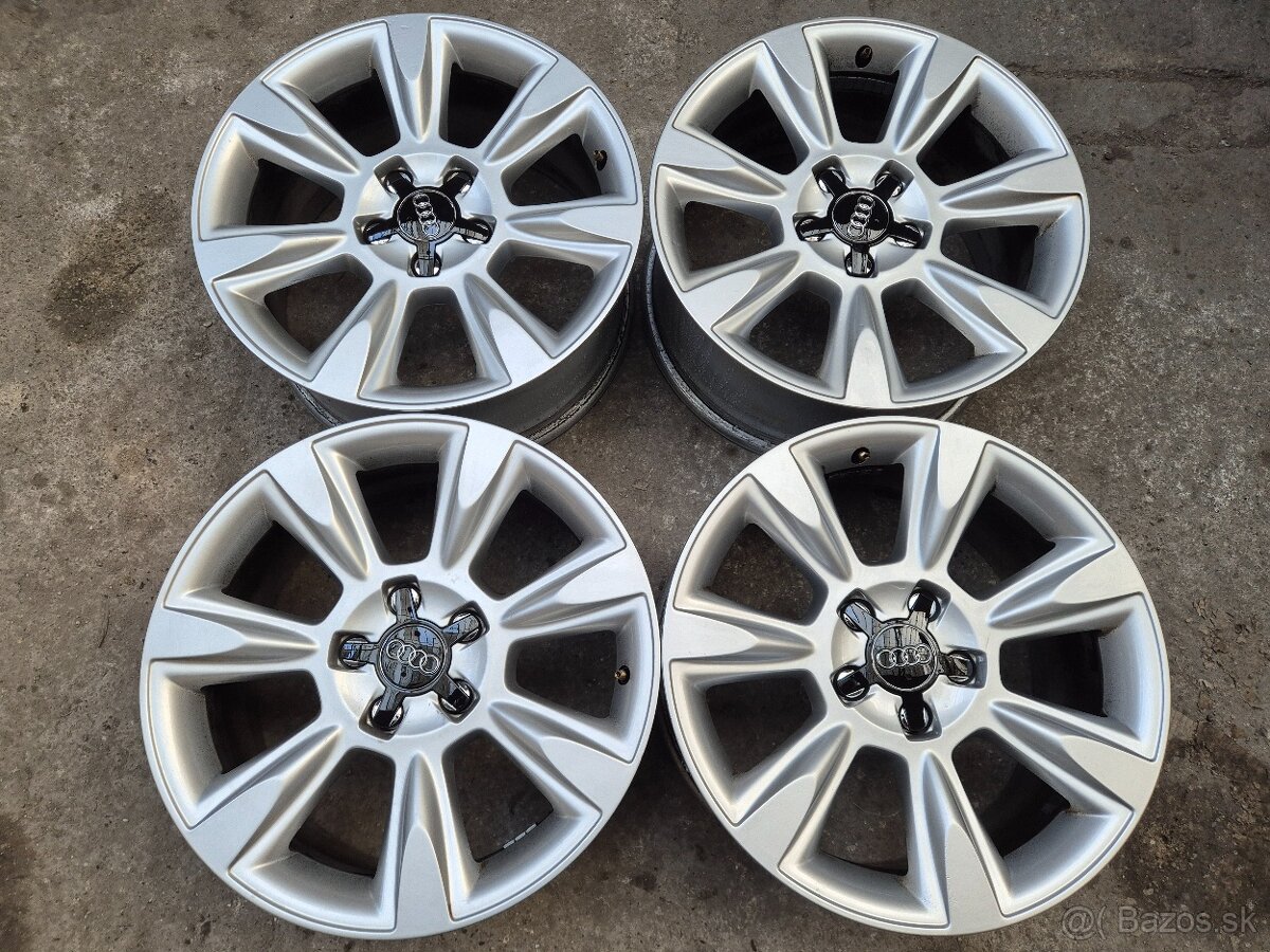 5x112 r17 ET28 x 7,5J elektróny originál AUDI - 5