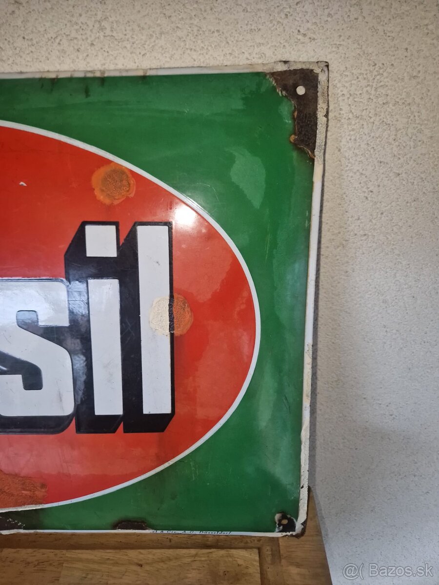 Stará smaltovaná reklamná tabuľa – Persil - 5