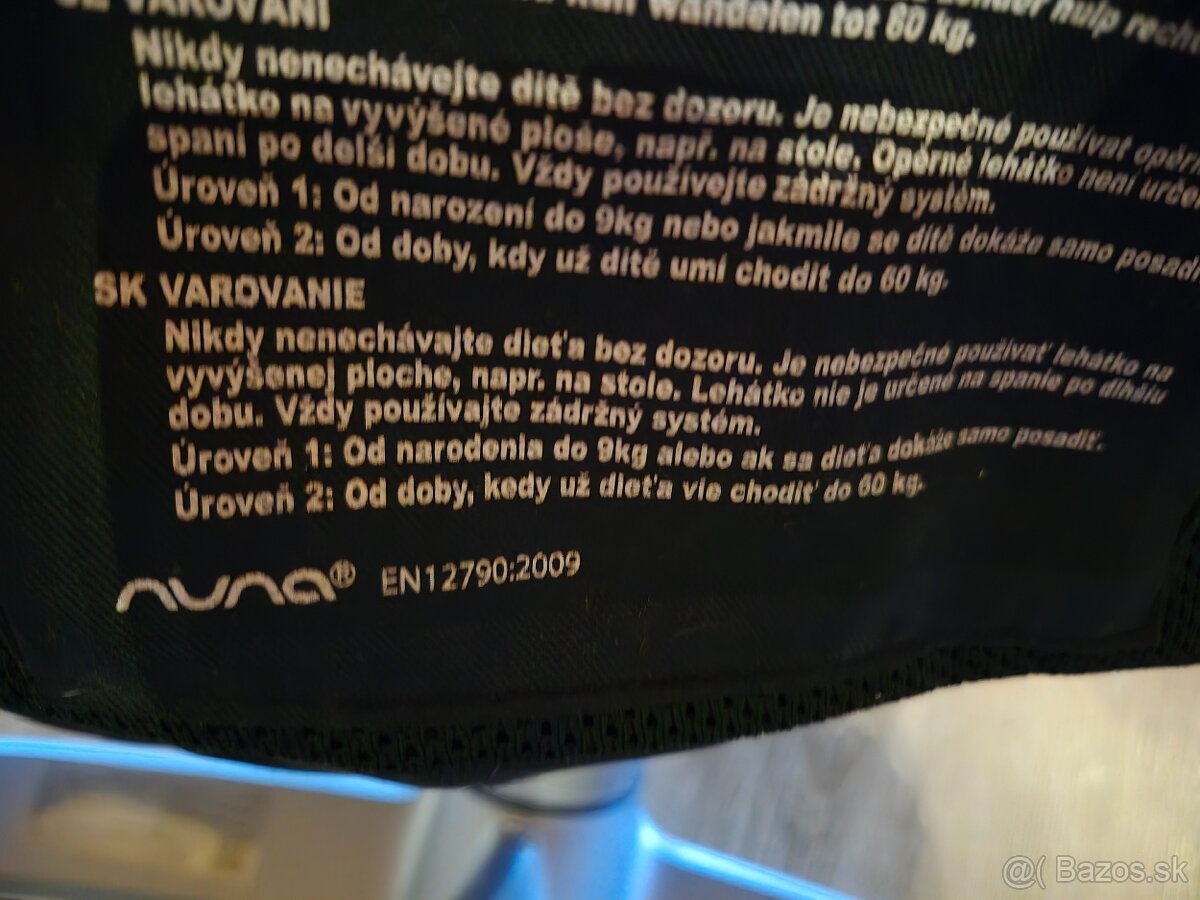 Predam detske lehatko NUNA LEAF - 5