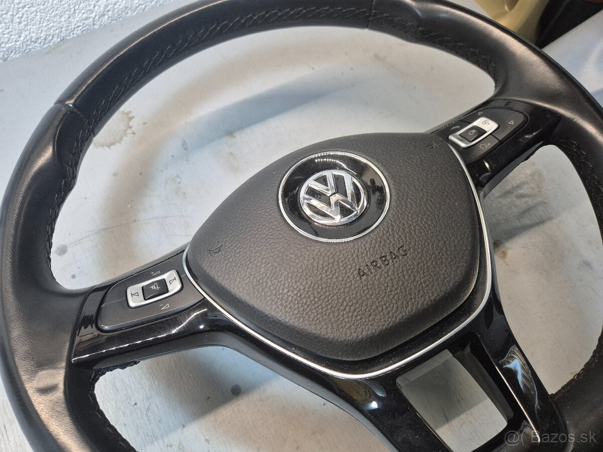 Kožený multifunkčný volant VW + Airbag - 5