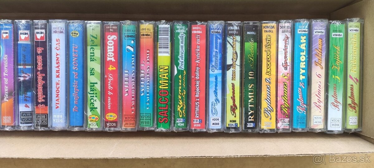Zbierka nerozbalených magnetofónových kaziet 2. časť. - 5