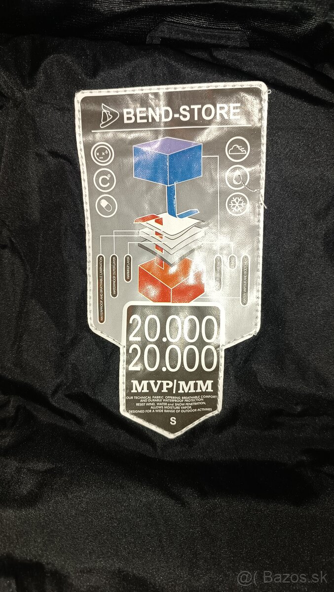 Dámska lyžiarska bunda -S nová - 5