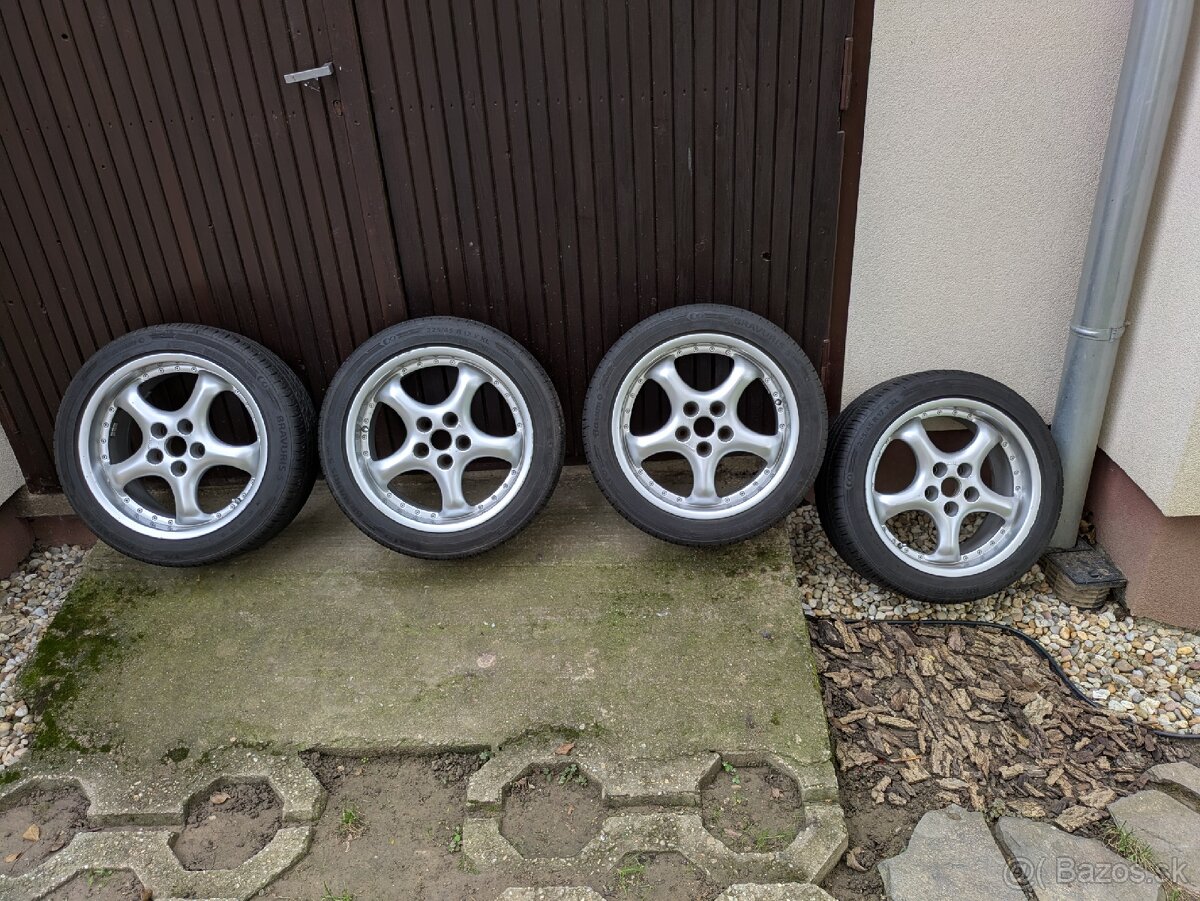 5x112 r17 Borbet Type R s pneu - 5