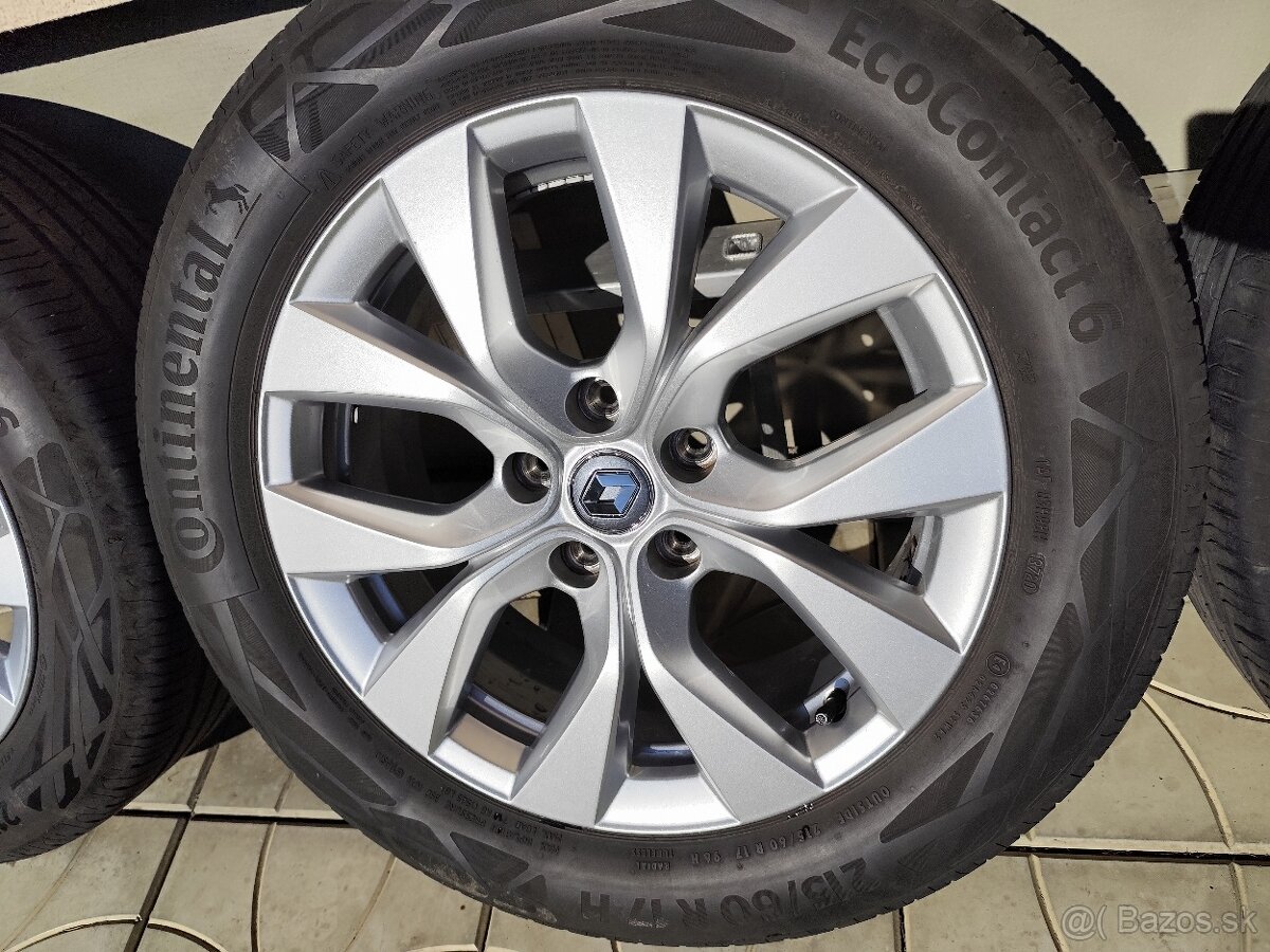 5x114,3 R17 , 215/60 R17 CAPTUR 2 - 5
