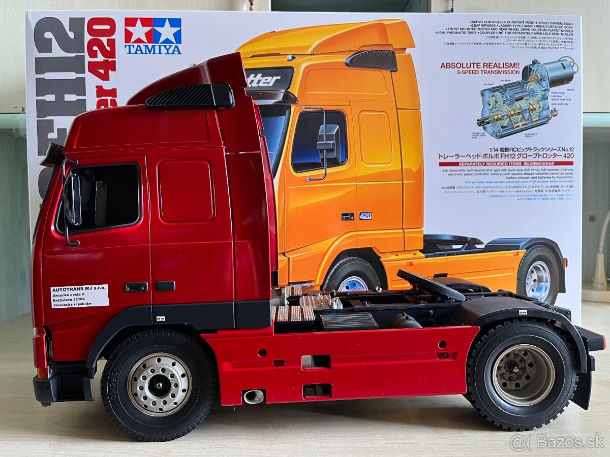 Tamiya Volvo FH12 Globetrotter 420 - nové - 5